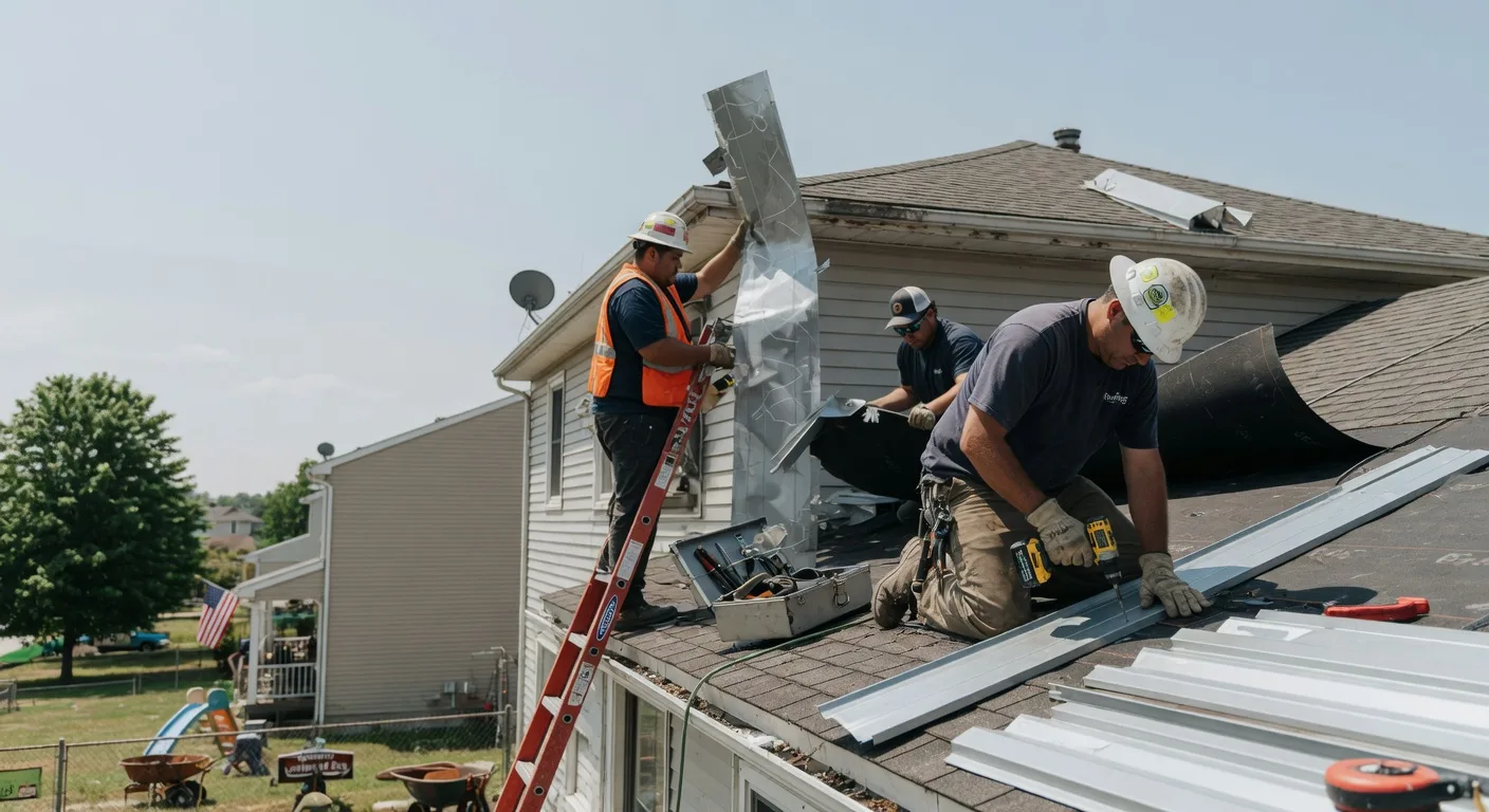 Storm Damage Metal Roof Repair in Hilton Head Island, SC